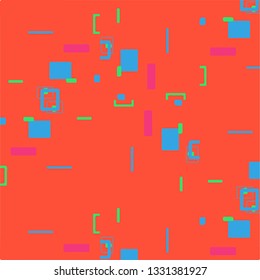 Simple vector illustration. Abstract geometric background pattern