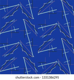 Simple vector illustration. Abstract geometric background pattern
