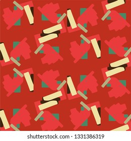 Simple vector illustration. Abstract geometric background pattern