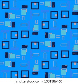 Simple vector illustration. Abstract geometric background pattern