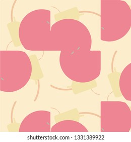 Simple vector illustration. Abstract geometric background pattern