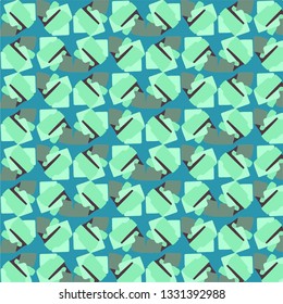 Simple vector illustration. Abstract geometric background pattern