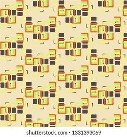 Simple vector illustration. Abstract geometric background pattern