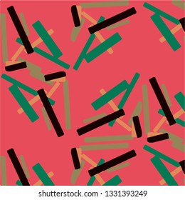 Simple vector illustration. Abstract geometric background pattern