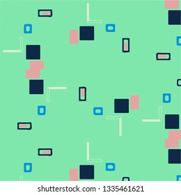 Simple vector illustration. Abstract geometric background pattern