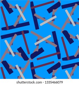 Simple vector illustration. Abstract geometric background pattern