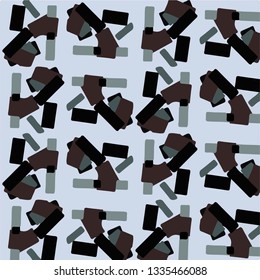 Simple vector illustration. Abstract geometric background pattern
