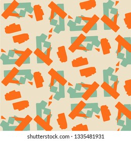 Simple vector illustration. Abstract geometric background pattern