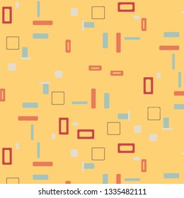 Simple vector illustration. Abstract geometric background pattern