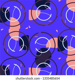 Simple vector illustration. Abstract geometric background pattern