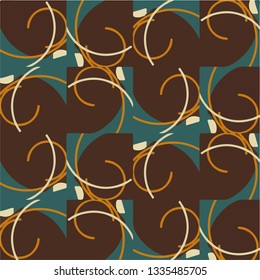Simple vector illustration. Abstract geometric background pattern