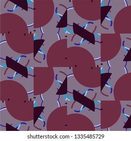 Simple vector illustration. Abstract geometric background pattern