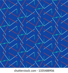 Simple vector illustration. Abstract geometric background pattern