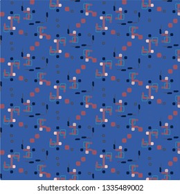 Simple vector illustration. Abstract geometric background pattern