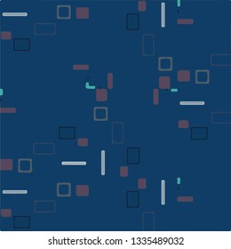 Simple vector illustration. Abstract geometric background pattern