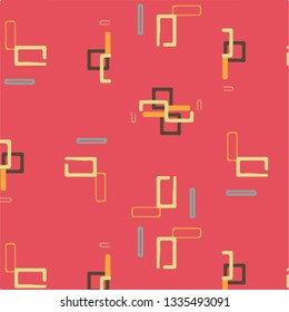 Simple vector illustration. Abstract geometric background pattern