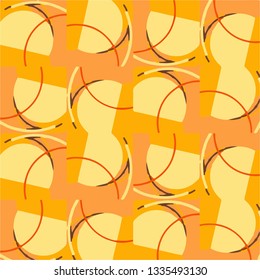 Simple vector illustration. Abstract geometric background pattern
