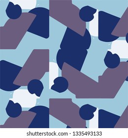 Simple vector illustration. Abstract geometric background pattern