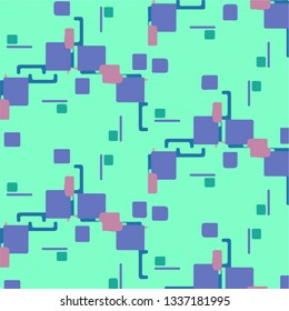 Simple vector illustration. Abstract geometric background pattern