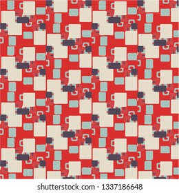 Simple vector illustration. Abstract geometric background pattern