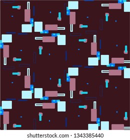 Simple vector illustration. Abstract geometric background pattern
