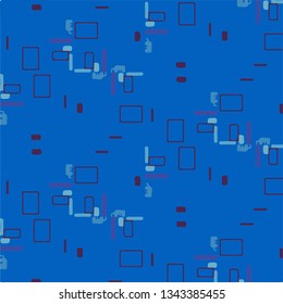 Simple vector illustration. Abstract geometric background pattern