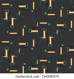 Simple vector illustration. Abstract geometric background pattern