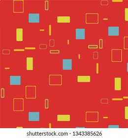 Simple vector illustration. Abstract geometric background pattern