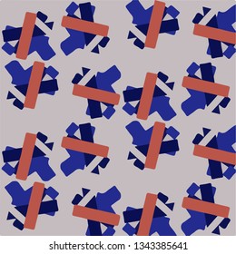 Simple vector illustration. Abstract geometric background pattern