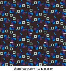 Simple vector illustration. Abstract geometric background pattern