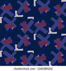 Simple vector illustration. Abstract geometric background pattern