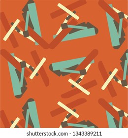 Simple vector illustration. Abstract geometric background pattern