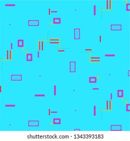 Simple vector illustration. Abstract geometric background pattern