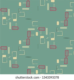 Simple vector illustration. Abstract geometric background pattern