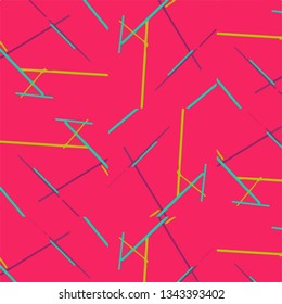 Simple vector illustration. Abstract geometric background pattern