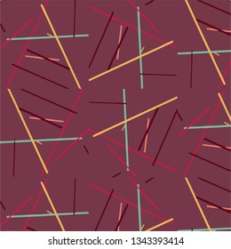 Simple vector illustration. Abstract geometric background pattern