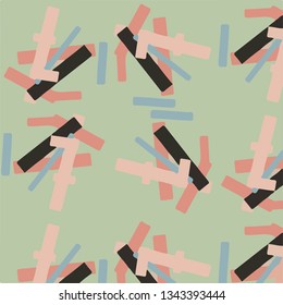 Simple vector illustration. Abstract geometric background pattern