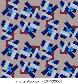 Simple vector illustration. Abstract geometric background pattern