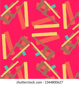 Simple vector illustration. Abstract geometric background pattern