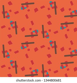 Simple vector illustration. Abstract geometric background pattern