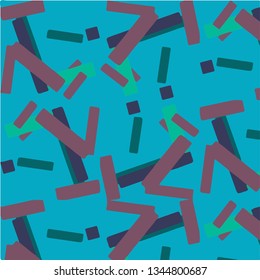 Simple vector illustration. Abstract geometric background pattern