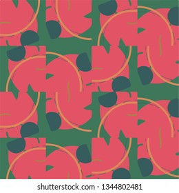 Simple vector illustration. Abstract geometric background pattern