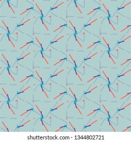 Simple vector illustration. Abstract geometric background pattern