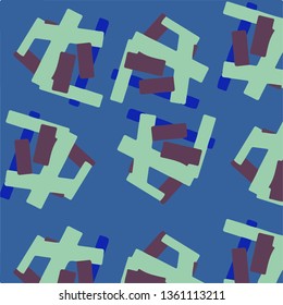 Simple vector illustration. Abstract geometric background pattern