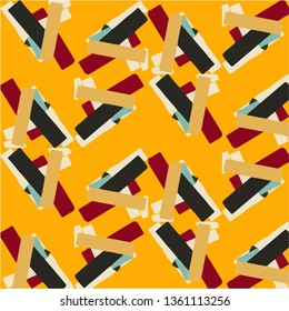 Simple vector illustration. Abstract geometric background pattern