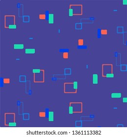 Simple vector illustration. Abstract geometric background pattern