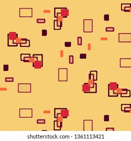 Simple vector illustration. Abstract geometric background pattern