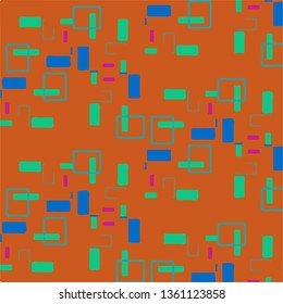 Simple vector illustration. Abstract geometric background pattern