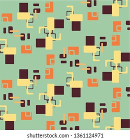 Simple vector illustration. Abstract geometric background pattern