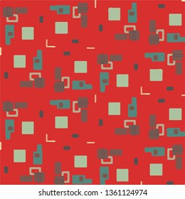 Simple vector illustration. Abstract geometric background pattern